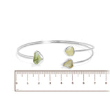 Cuff Bangle Pristine Chakra Solar Plexus Sterling Silver