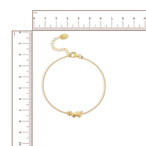 Chain Bracelet Yamabuki Gold Sterling Silver