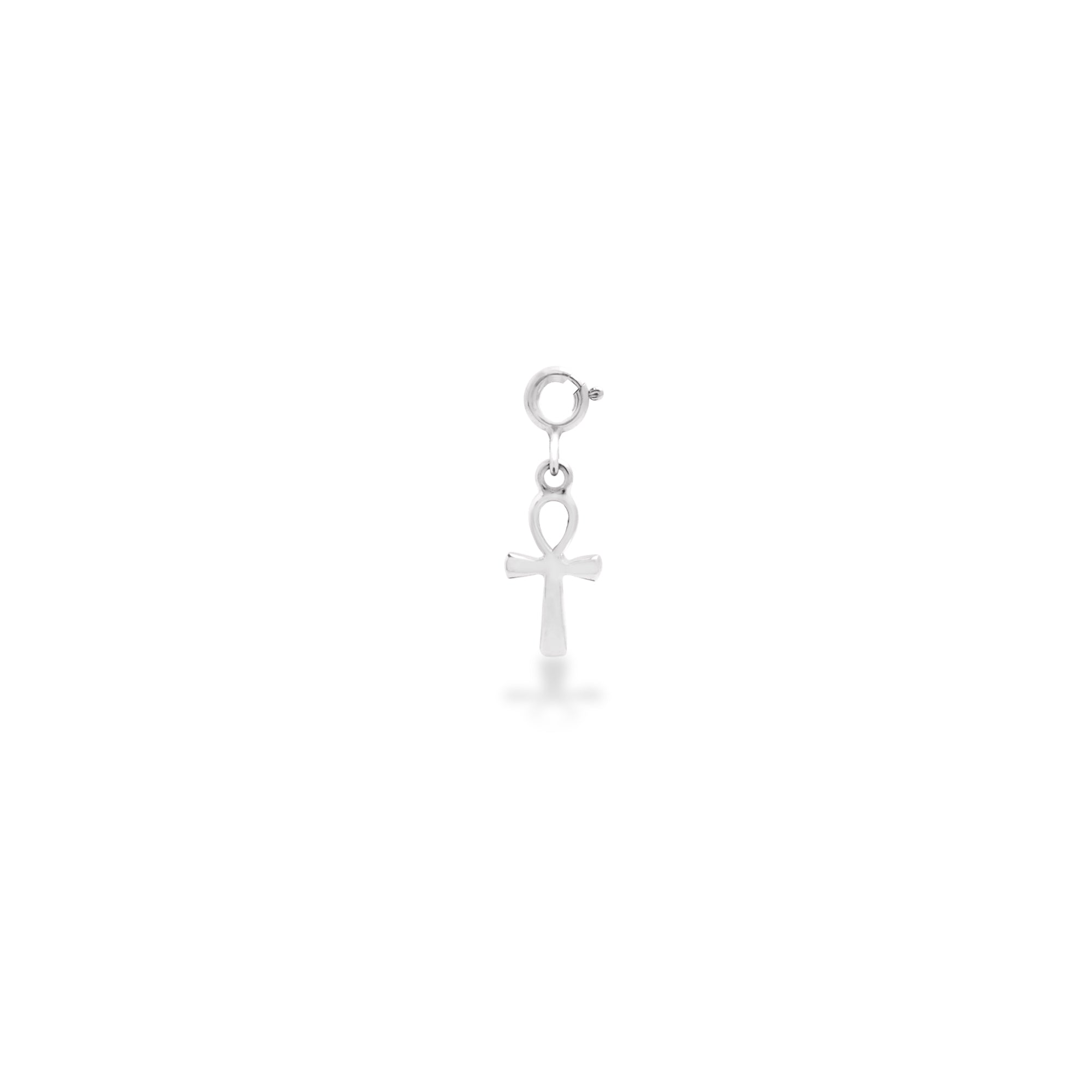 Ahnk Charm Plain in 925 Sterling Silver  (charm only)