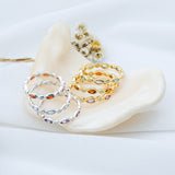 Stack Ring Silver 925 with Gemstone Enchanted Collections