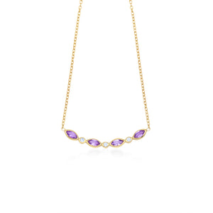 Elegance Necklace In 925 Sterling Silver Enchanted Collection