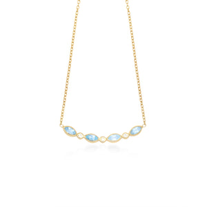 Elegance Necklace In 925 Sterling Silver Enchanted Collection