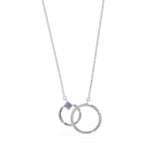 925 Silver Necklace Aeon Gems Iolite Collection