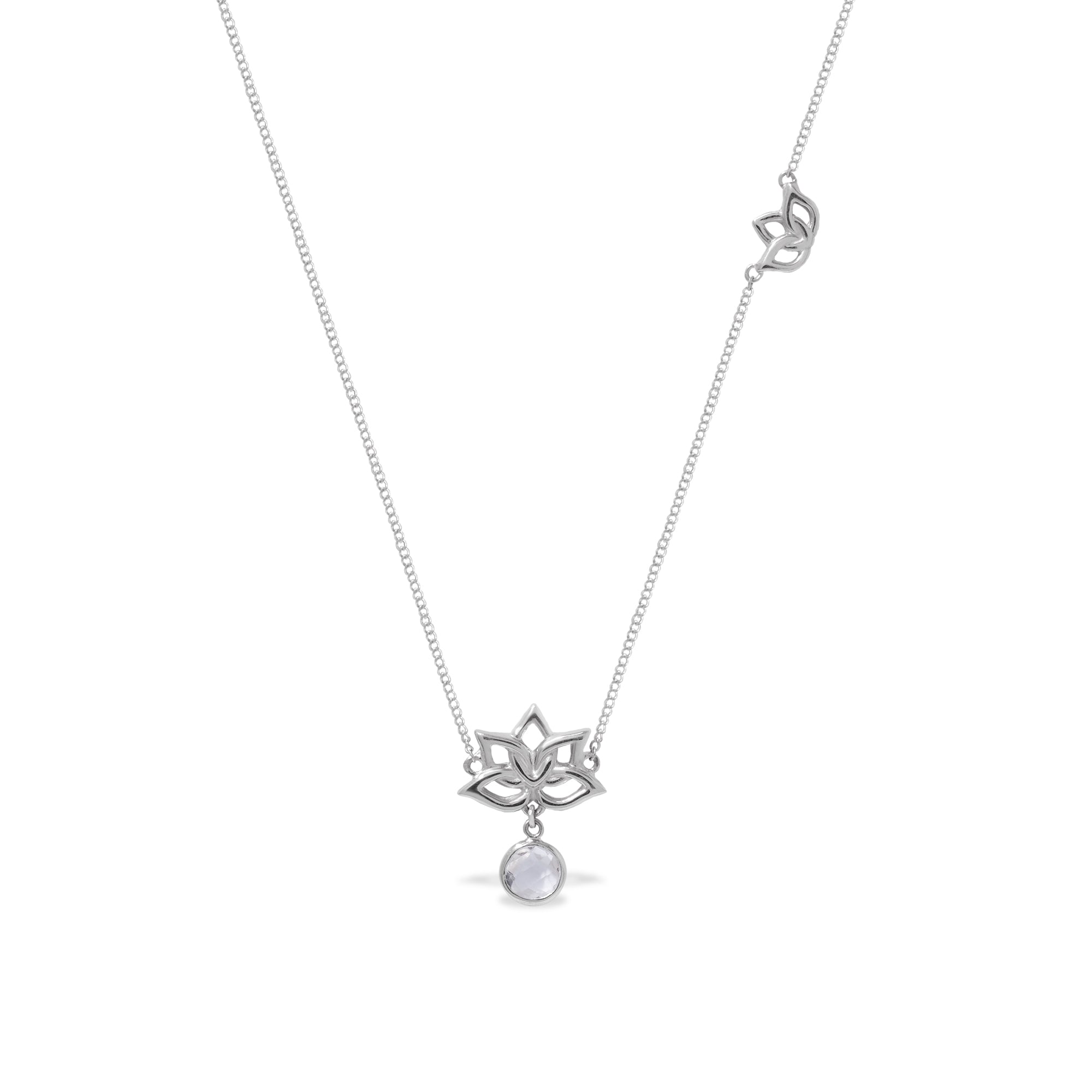 Necklace Water Lily Collection Sterling Silver