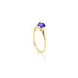 925 Silver Ring for Women Birthstone Collection Sunaka Jewelry Gold