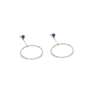 925 Silver Statement Earrings Collection Aeon Gems Iolite