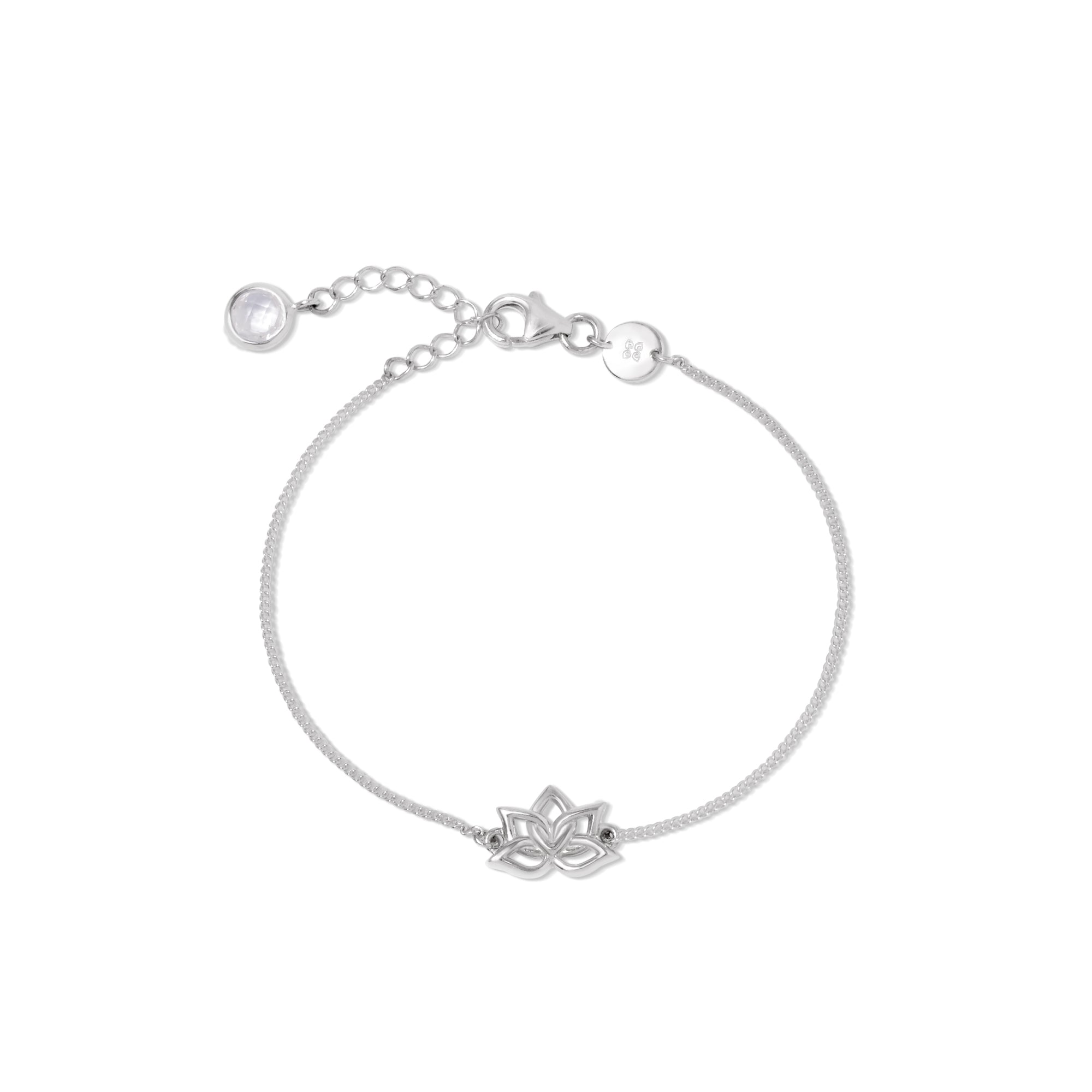 Bracelet Water Lily Collection Sterling Silver