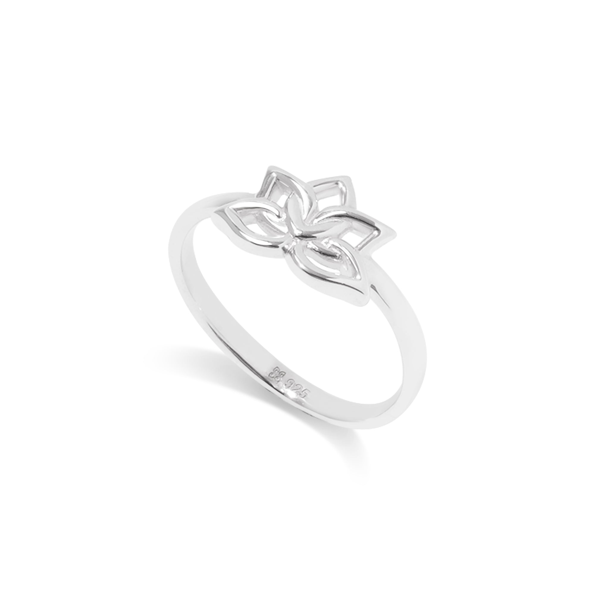 Ring Water Lily Collection Sterling Silver