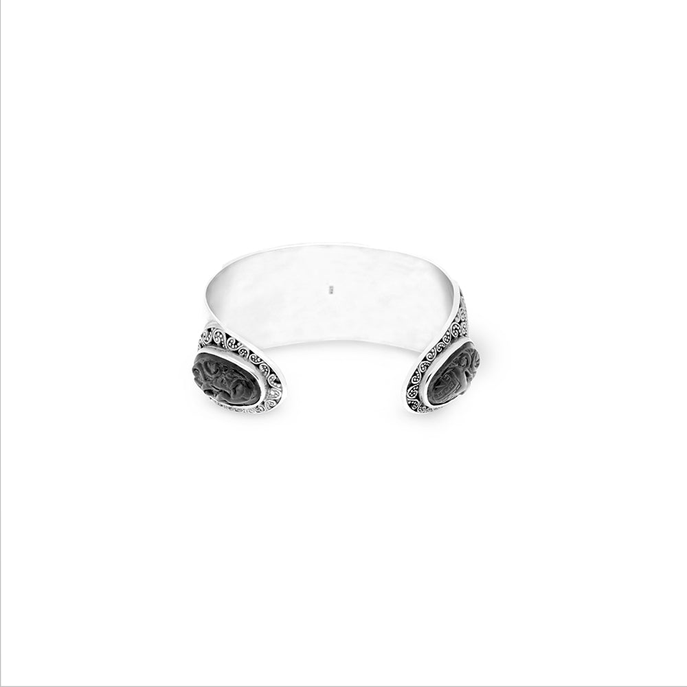 Gajah Collection Cuff Bracelet in Sterling Silver