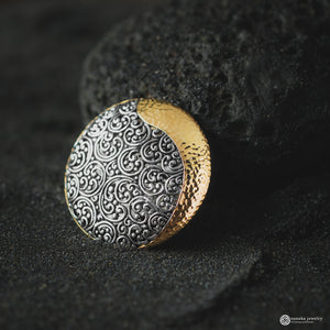 Ayung Collection Brooch Two-tone