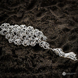 Ombak Segara Brooch Pendant in Sterling Silver