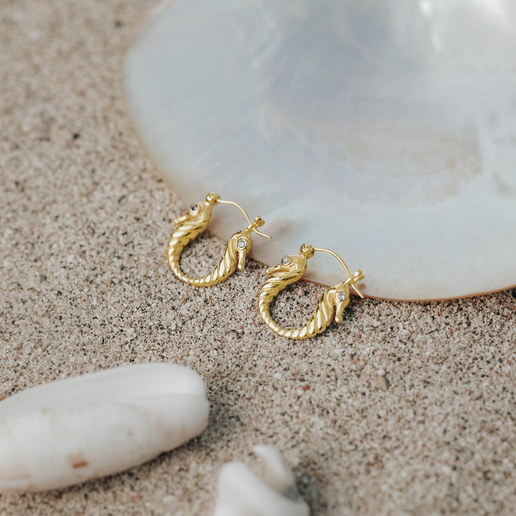 24K Gold Plated CELTIC or CLASSIC HARP POST EARRINGS – HarpJewelry.com