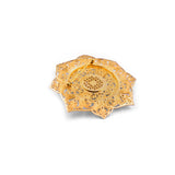 Padma Acala Brooch 24k Gold Over Sterling Silver