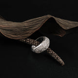 Sebun Band Ring in silver 925/ R.307