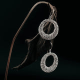 Sebun dangle earring in silver 925/E.1202