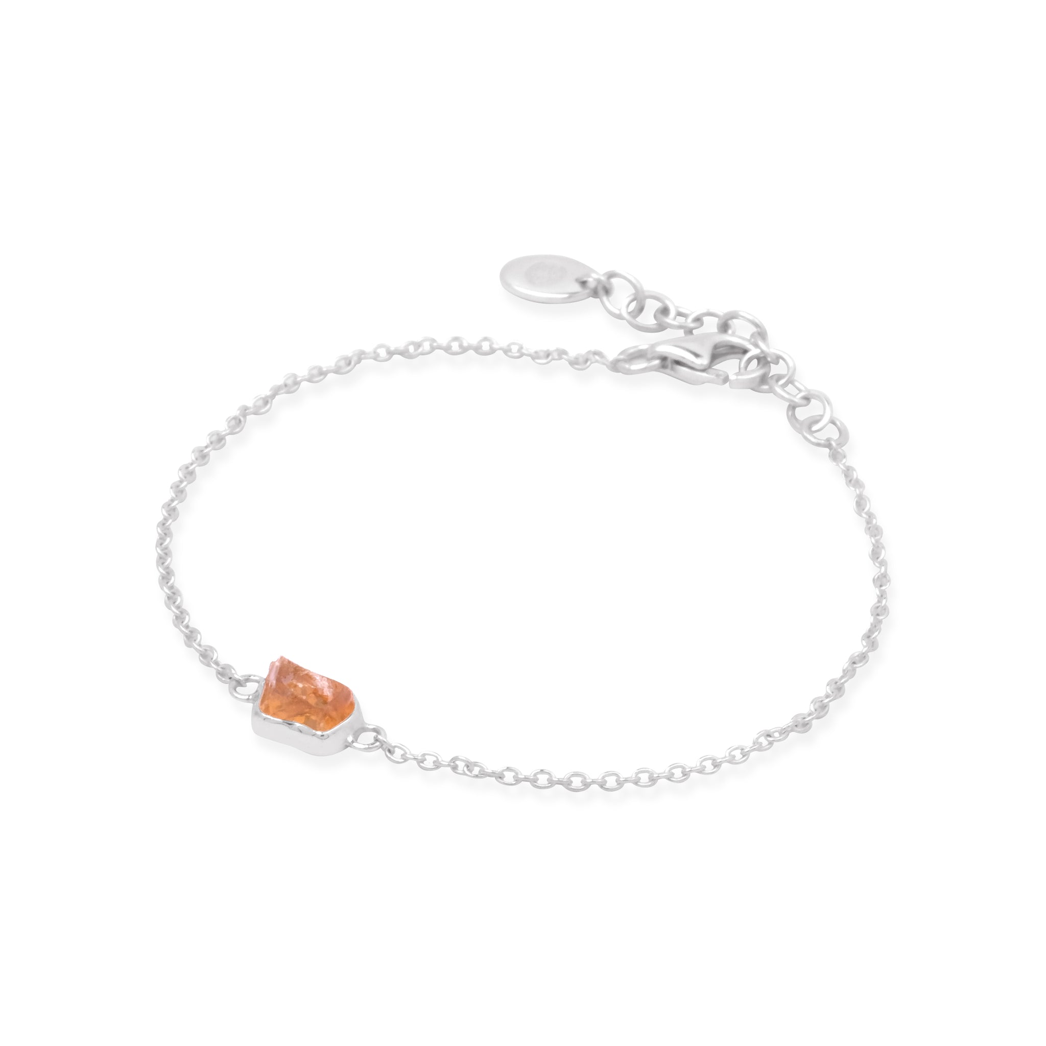 Bracelet Silver with Rawstone Pristine Collections
