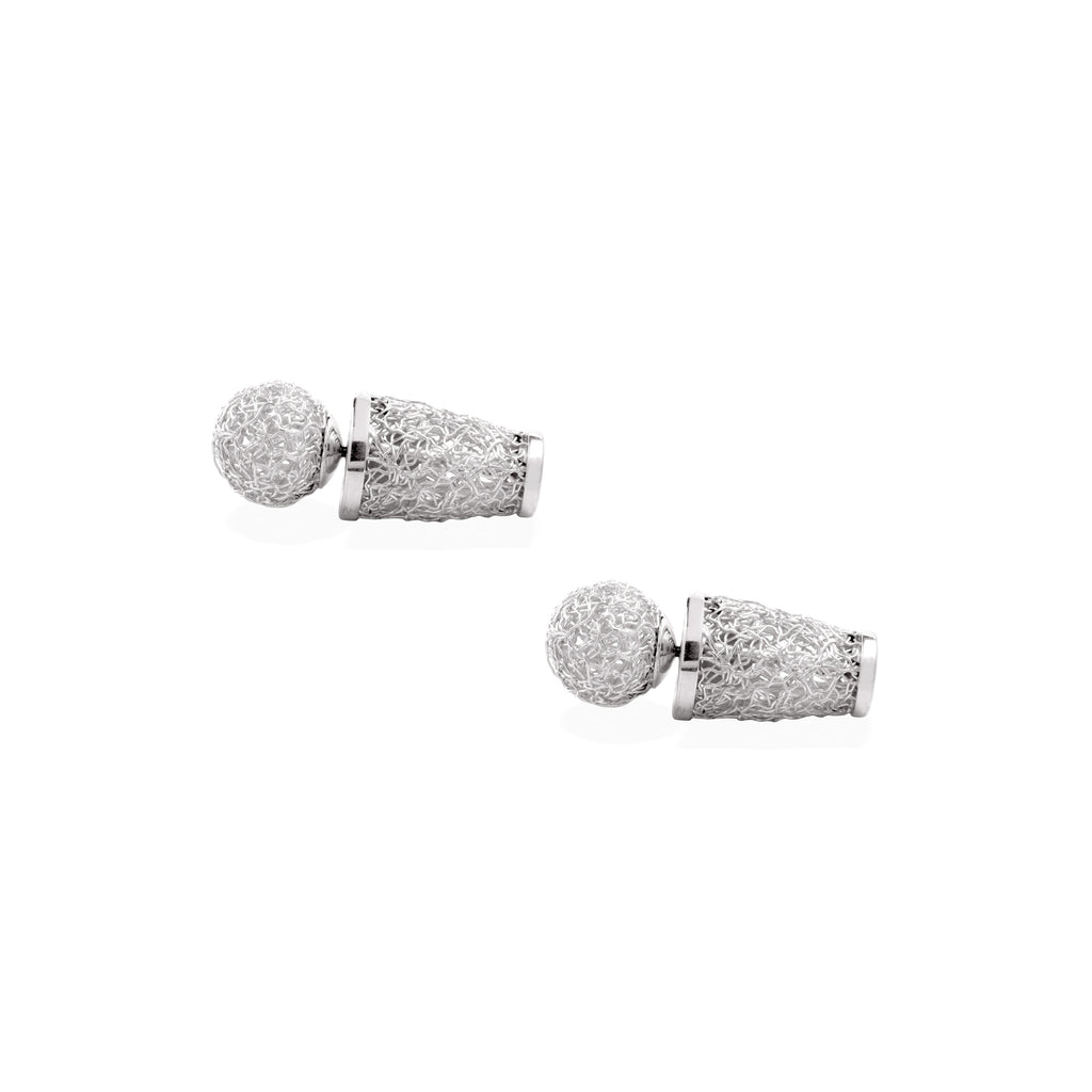 Sebun/subeng earring stud in silver 925/E.873