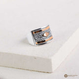 Emas Perak Band Ring in Sterling Silver