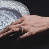 Songket Rose Gold Plated Ring