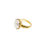 Sterling Silver Statement Mabe Pearl Ring