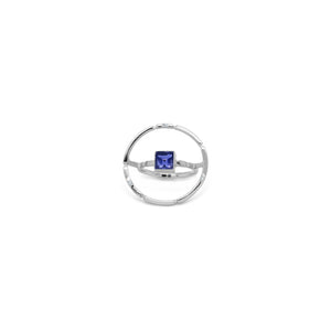 925 Silver Ring Aeon Gems Iolite Collection