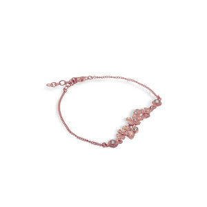 Flamboyan Collection Bracelet Rose Gold Plated