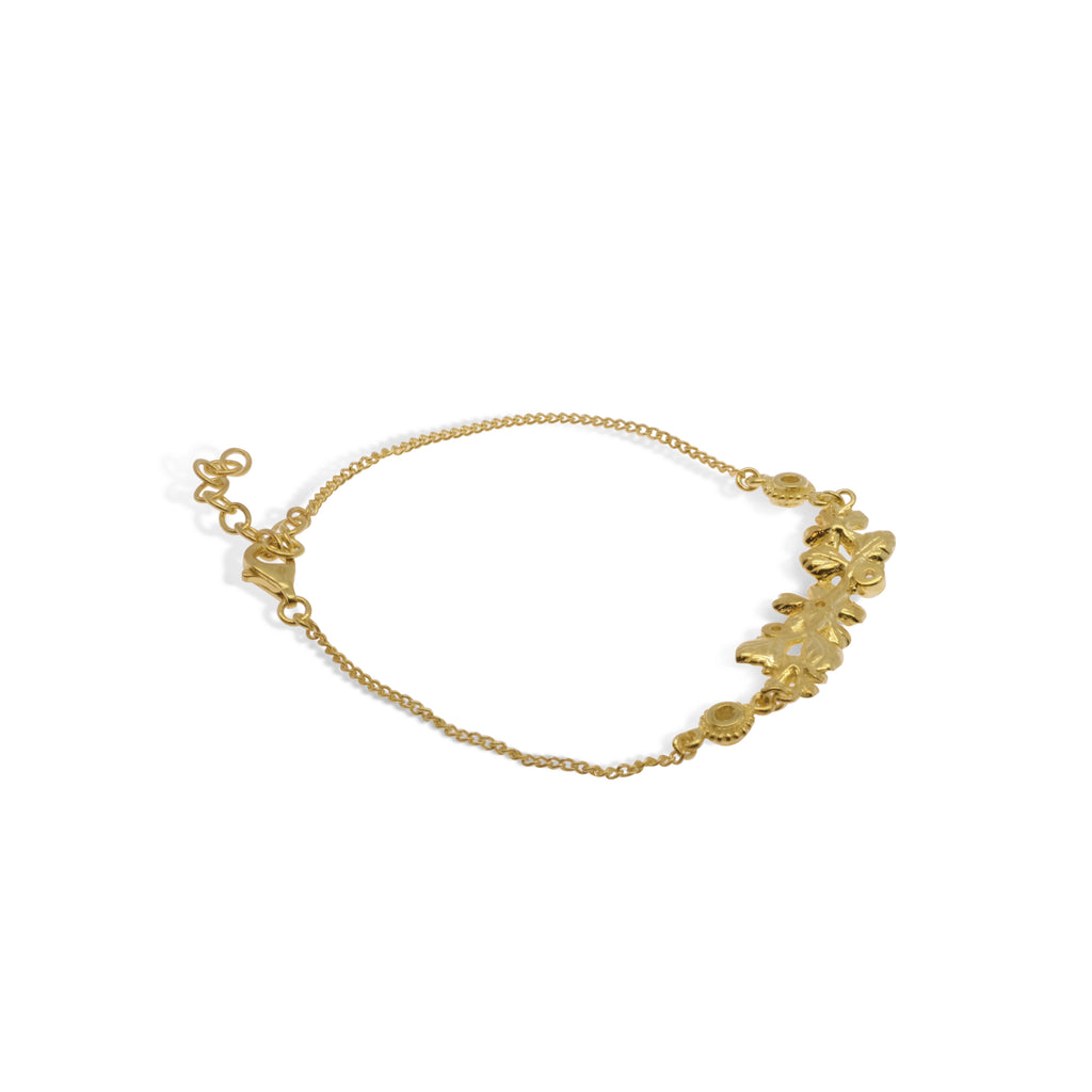 Flamboyan Collection Bracelet Gold Plated