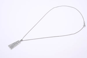 Silver Thin Pendant Bhineka Collections