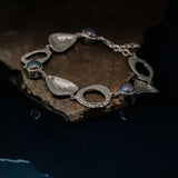 Dulcet Adjustable Pearl Bracelet In 925 Sterling Silver