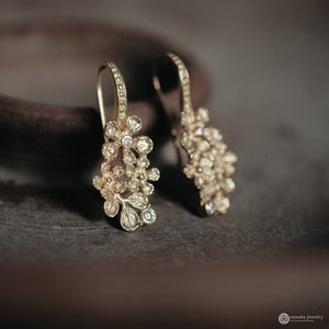 Flamboyan Dangling Earrings Gold Plated/E.1252