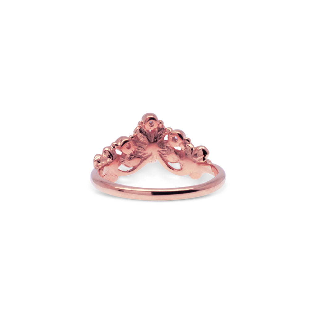 Flamboyan Simple Ring Rose Gold Plated