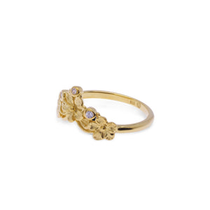 Flamboyan Simple Ring Gold Plated