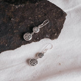 Silver Dangle Earrings Bhineka Collections